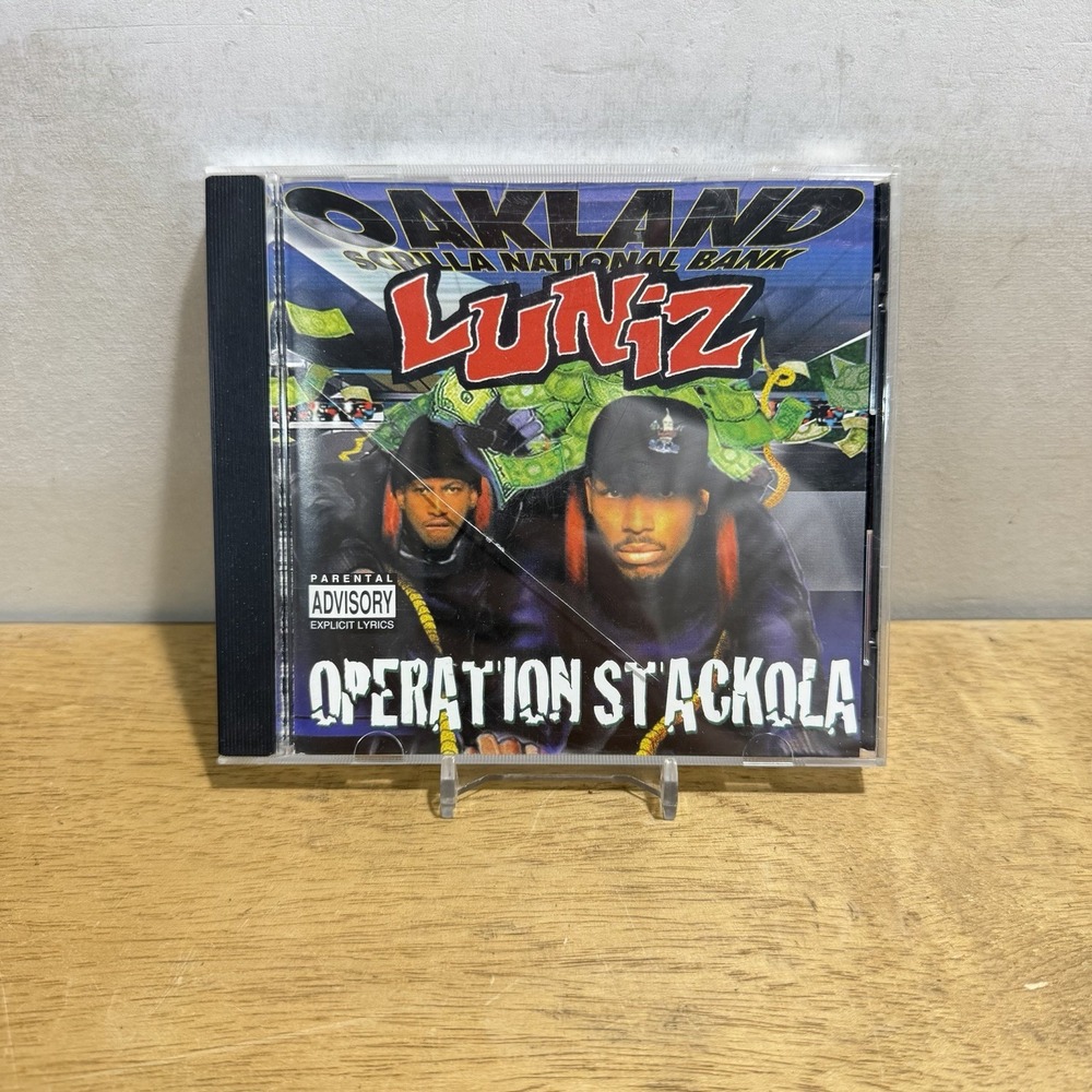 The Luniz Operation Stackola CD 1995 Virgin Records Rap Hip Hop 724384052324